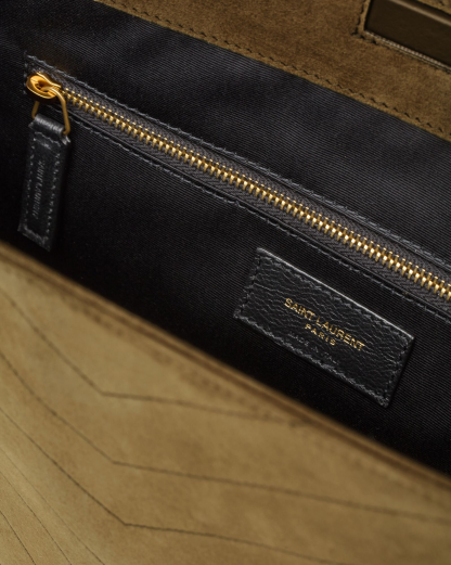 NIKI medium suede shopping bag